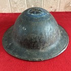 Ww1 Us Army 5th Corps Helmet Painted Blue Insignia Wwi British Made