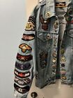 Biker Harley Davidson Hog Patches  pins  jacket  size Large
