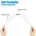 Chimney Sweep Set Flue Sweeping Brush   Rod Kit Soot Cleaning Rods 24pcs Plastic