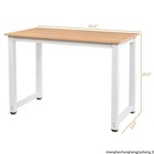 Wood Computer Desk Pc Laptop Study Table Workstation Home Office Furniture