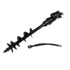 200mm Hydraulic Auger Drill For 1-2 Tons Chinese Mini Excavators Attachments