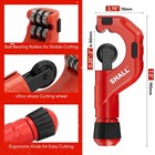 Shall 4-piece Tubing Cutter Set  For Copper  Aluminum  Stainless Steel pvc Pipe