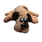 Vintage Pound Puppies Plush 8    Tan Brown Puppy Dog 1980s Tonka