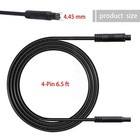 Extension Cord Dash Cam Backup Camera Rear View Recorder Cable 4 Pin 3 Or 6 5ft