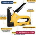 Upholstery Staple Gun Heavy Duty  Yeahome 4-in-1 Stapler Gun With 4000 Staples 