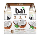 Bai Molokai Coconut Antioxidant Infused Water Beverage  14 Fl Oz  6 Pack Free S