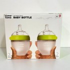 Comotomo Baby Bottle Double Pack Green 5oz