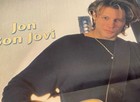 Original Vintage Bon Jovi Poster Double Sided   One With Richie Sambora Ex  