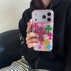 Gilt Colored Crowe Heart Phone Case With Holder For Iphone 17pro Max 16 15 14 13