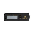 Savoy Cigar Humidor Hygrometer - Black