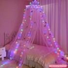 Bed Canopy For Girls Room Bed Canopy Curtains With Led Lights Mosquito Net Diy