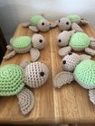 New Hand Crochet Turtles   6  Long
