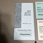 3 Vtg 1966 1969 1970 Parts And Supplies Price List Linotypes Mergenthaler Model