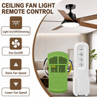 99770 Ceiling Fan Remote Control Kit With Receiver For Hunter 99813 99372