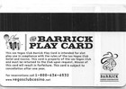 Las Vegas Club Casino - Las Vegas  Nv - 3a Issue Slot Card  blank 