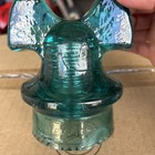 Hemingray Teal Blue 1890 - 1893 Glass Insulator Aqua