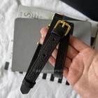 Genuine Leather Black Crossbody Shoulder Strap Replacement Crossbody Bag