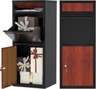 Anti-theft Lockable Package Delivery Box  Outdoor Parcel Drop Mail Storage Case