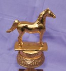 Vintage Wooden 1959 Paradise Lions Club Horse Show Trophy With Engraving