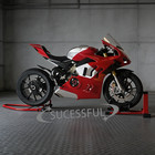 1pc New 1 6 Ducati V4r Spray Paint Alloy Motorcycle Model Collection Gift