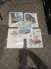 Vintage German Cars Advertising Sales Brochure Sheets P70 Lp 600 Typ 240 Color
