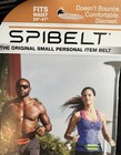 Spibelt Original Belt Waist Pack Running Cyclist Black With Pink Zip Adjustable