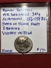 Roman Republic  Silver Denarius Roma  Victory In Biga