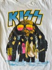 Vintage Kiss 1990 Hot In The Shade Tour T-shirt Single Stitch Size Xl