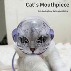 4   Breathable Cat Dog Muzzle Anti-bite Muzzle For Bathing Grooming Adjustable