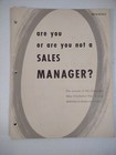 1952 Ford Auto Sales Brochure 5 10 15 20 Plan