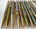 Lot Of 13 Vintage Advertising Ballpoint Pens
