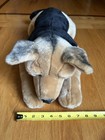 Vintage Toys R Us Animal Alley German Shepard Stuffed Dog - Preowned Exc  Cond 
