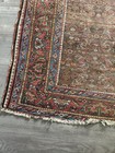 1800s-1920s Antique Traditional Hand Knotted Wool Rug runner 4 X 6 5ft