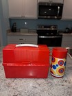 1970 Aladdin Dome Lunch Box   Thermos   Vintage   Lunchbox   Unused Mint  