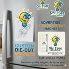 Custom Refrigerator Locker Magnet Photo 2 5 X 3 5   Custom Create Anime Photo