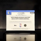 2025-2026 Cooper Flagg Topps Chrome Rookie Auto Refractor  Chaser 1 40      Read