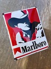 Marlboro Porcelain Sign Advertising Vintage Cigarettes Cowboy 20  Usa Garage