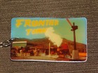Vintage Old Amusement Park Frontier Town Ny Train Souvenir Key Chain