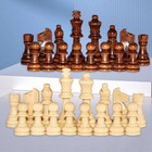 Handcrafted Wooden Chess Set - Hand Carved Board Pieces Full Vintage Game