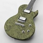 Topographical Camo Od Green - 16  X 48  Hydrographic Film Hydro Dipping