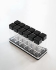12 Tubes Coffee Bean Cellars With Stand   Hopper - Single Dose Coffee Bean Va   