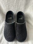 Dansko Pro Dazzle Women   s Black silver Glitter Non-slip Clogs Eu 38