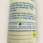 Floriani Embroidery Water Soluble Topping 10  X 25 Yds Roll Sewing Quilting