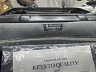 Vtg Samsonite Advantage Ssl Carry On Cosmetic Makeup Case Blue W keys And Tray