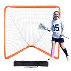 Lacrosse Goal 4  X 4  Folding Portable Net Iron Frame Backyard Training Youth