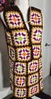 Nwot Handmade Crochet Granny Square 2 Piece Set Vest Mini Skirt Boho Festival