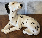 Vintage Dalmatian Dog Statue Figurine Ceramic Large 10 5    Collectible Excellent