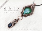 Wire Wrapping Pendant Tutorial Book Learn Stone Wrapped Jewelry Making Lesson 