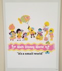 Disney Parks 11 X14 Retro Wdw Opening Day  It s A Small World Poster Print Ship