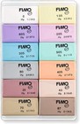 Staedtler Fimo Soft Oven Hardening Modelling Clay 12 X 25 G Blocks - Pastel